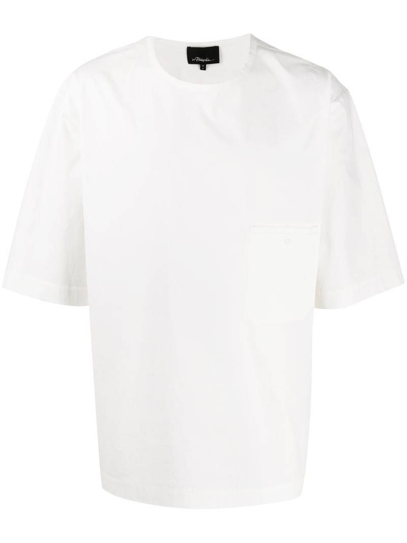 3.1 Phillip Lim boxy washed T-shirt - White von 3.1 Phillip Lim