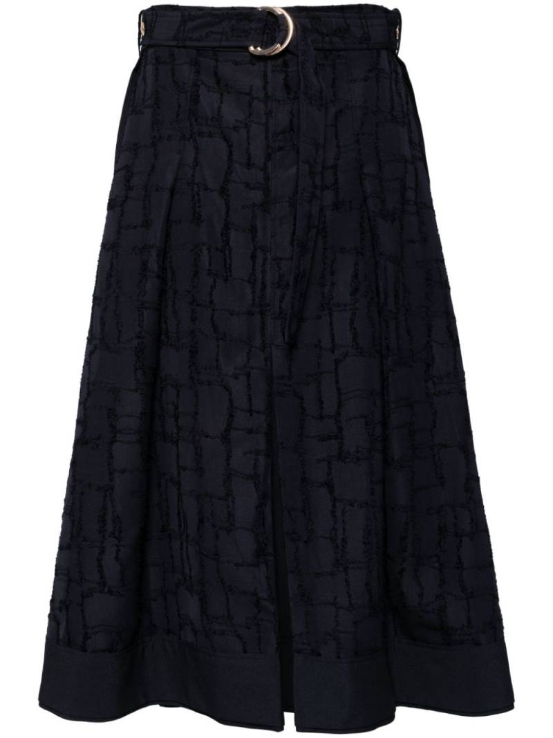 3.1 Phillip Lim check pattern skirt - Blue von 3.1 Phillip Lim