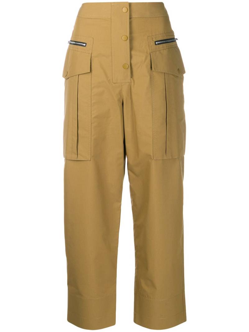 3.1 Phillip Lim cropped cargo trousers - Brown von 3.1 Phillip Lim