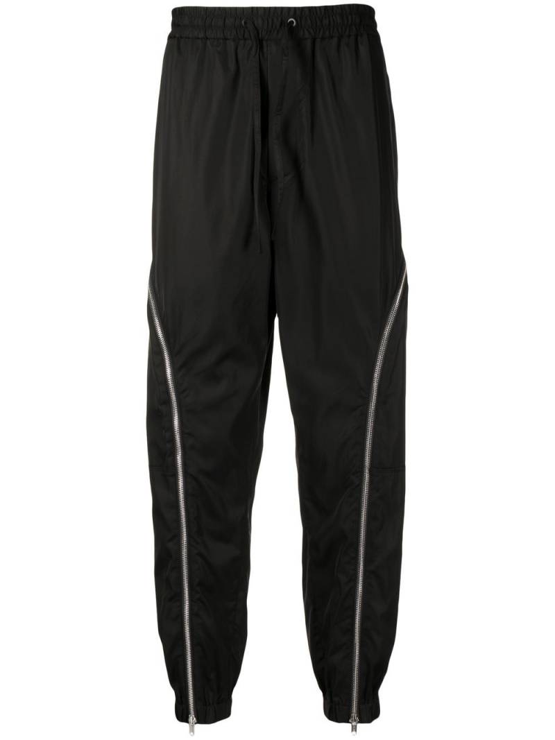 3.1 Phillip Lim curve-zip track pants - Black von 3.1 Phillip Lim