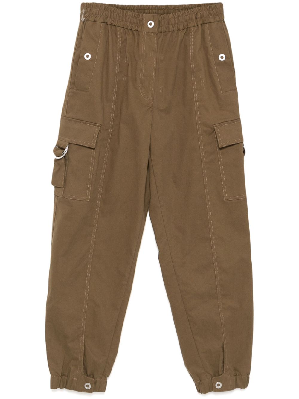 3.1 Phillip Lim decorative button detailing trousers - Brown von 3.1 Phillip Lim