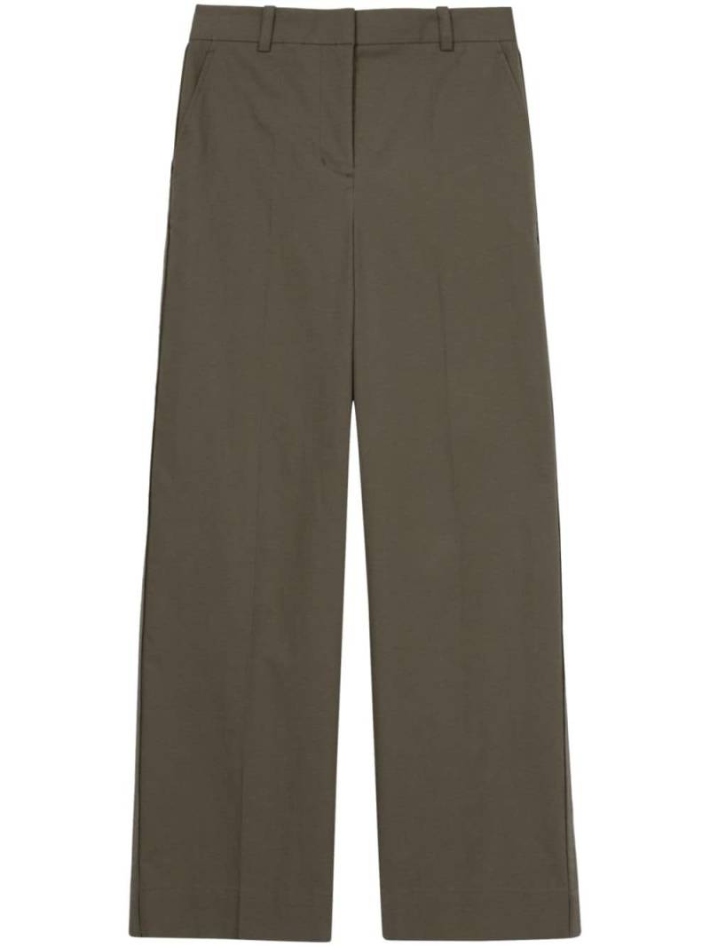 3.1 Phillip Lim distressed wide-leg trousers - Green von 3.1 Phillip Lim