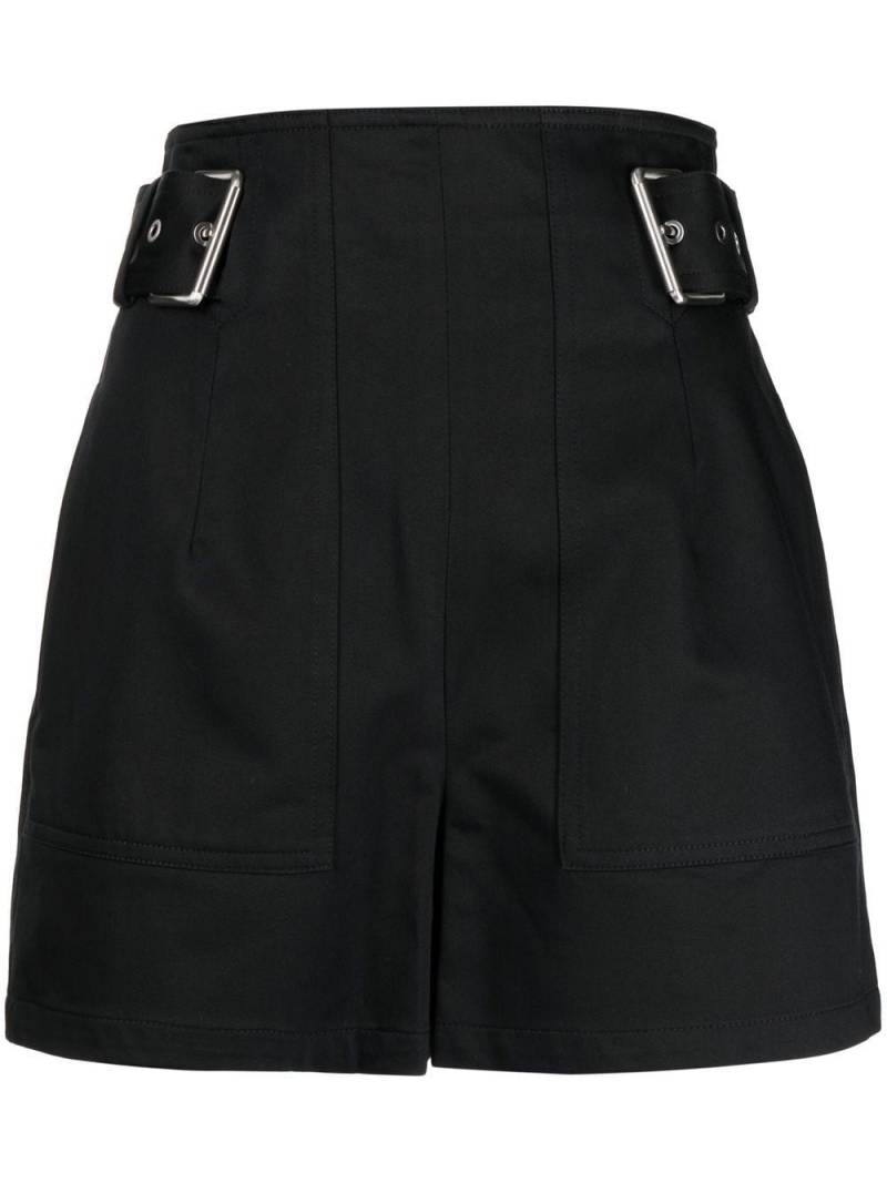 3.1 Phillip Lim double-buckle detail shorts - Black von 3.1 Phillip Lim