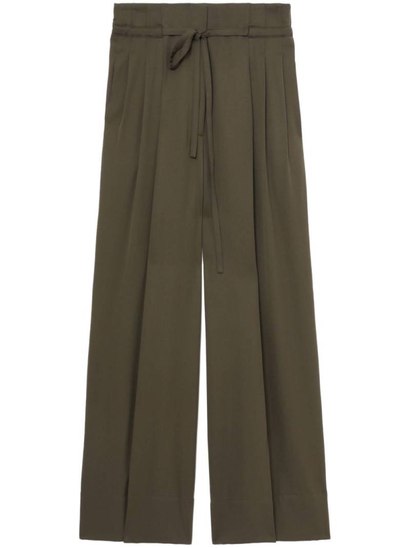 3.1 Phillip Lim high-waisted straight-leg trousers - Green von 3.1 Phillip Lim