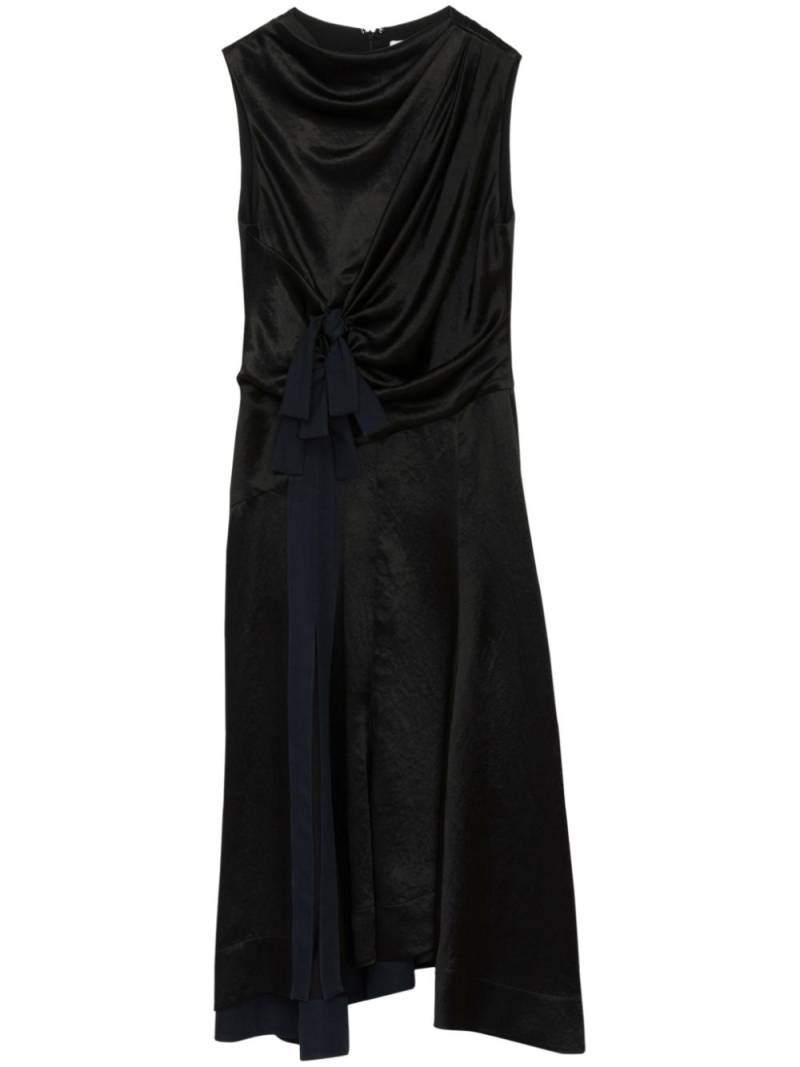 3.1 Phillip Lim knot-detail sleeveless midi dress - Black von 3.1 Phillip Lim