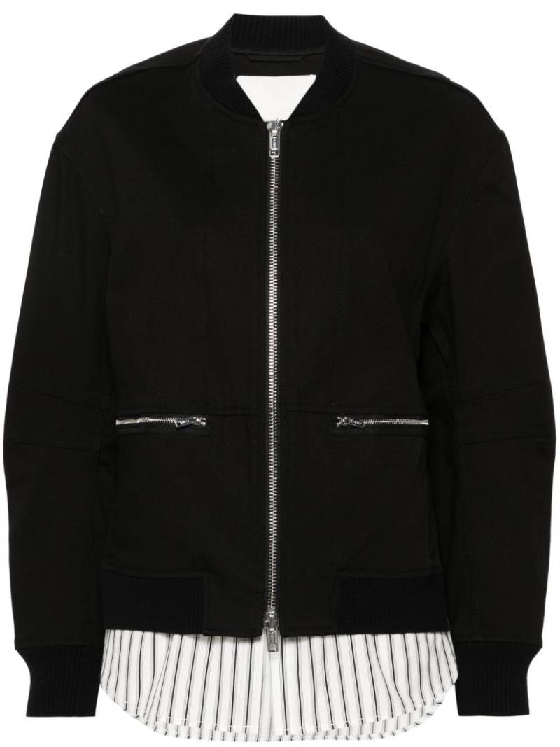 3.1 Phillip Lim layered bomber jacket - Black von 3.1 Phillip Lim