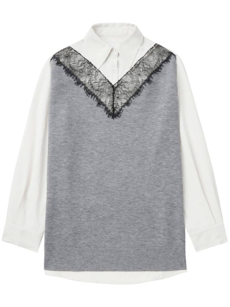 3.1 Phillip Lim long sleeve shirt - Grey von 3.1 Phillip Lim