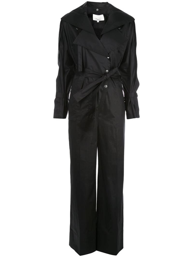 3.1 Phillip Lim long-sleeved jumpsuit - Black von 3.1 Phillip Lim