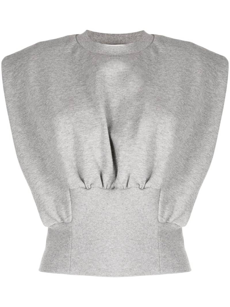 3.1 Phillip Lim mélange-effect sleeveless cotton top - Grey von 3.1 Phillip Lim