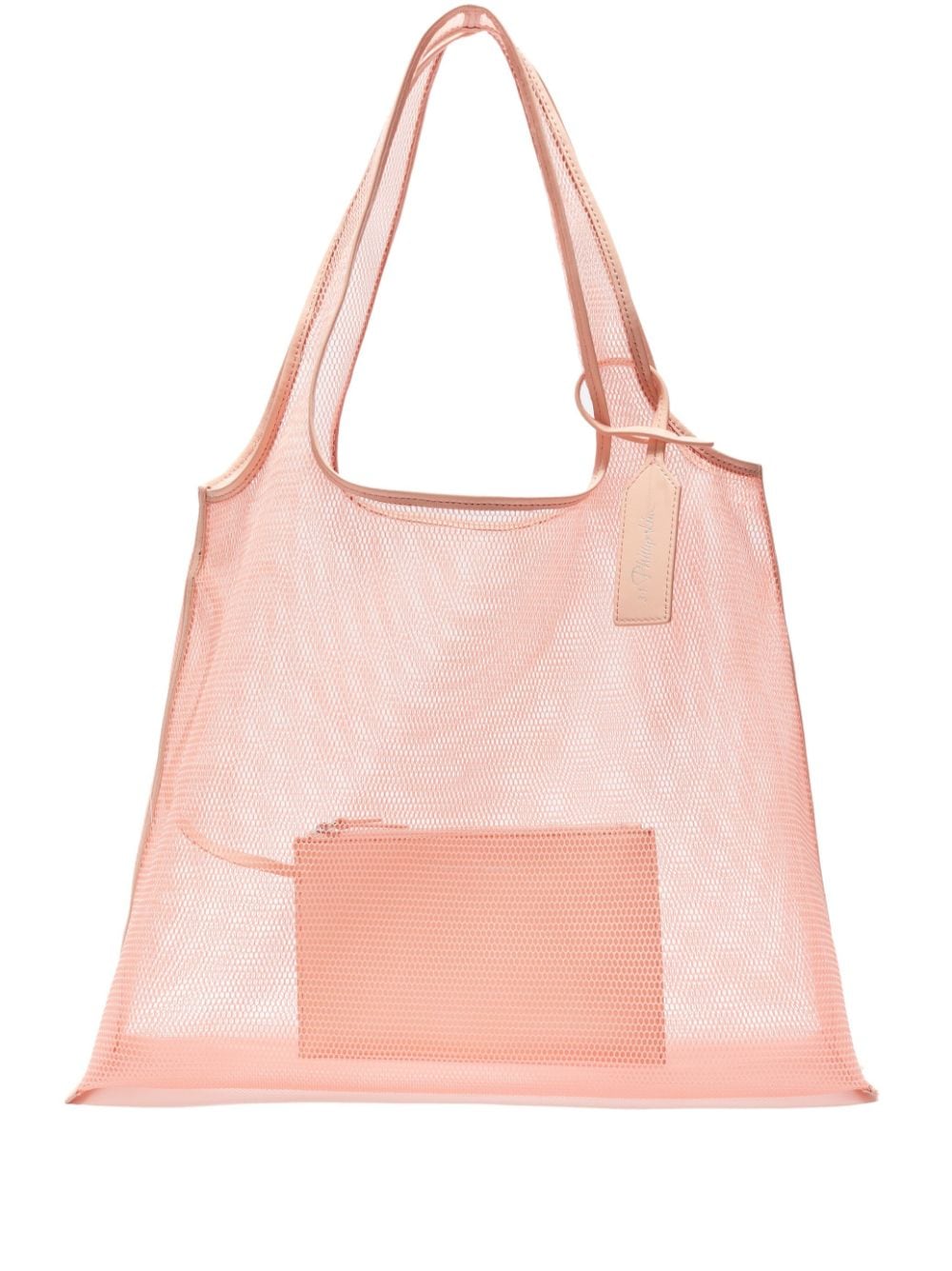 3.1 Phillip Lim open-top mesh tote bag - Pink von 3.1 Phillip Lim