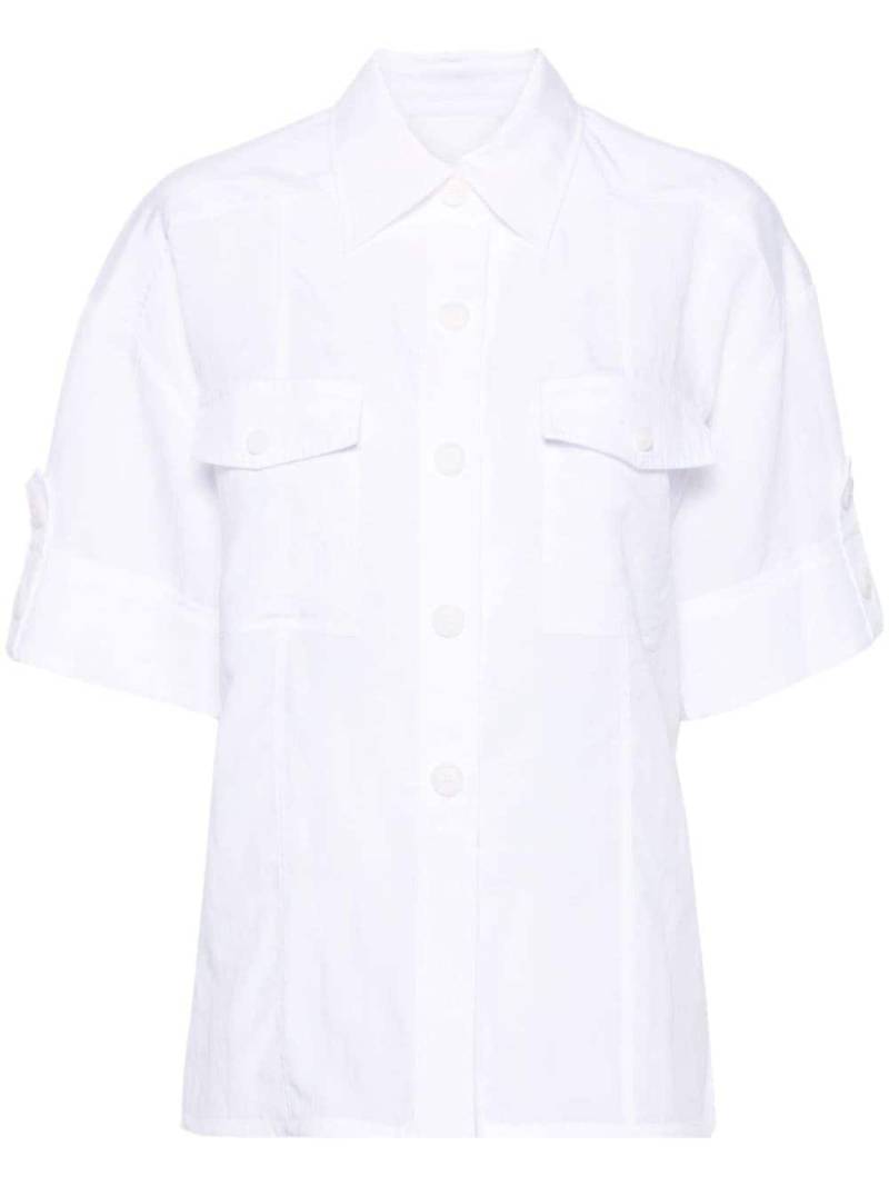 3.1 Phillip Lim panelled short-sleeve shirt - White von 3.1 Phillip Lim