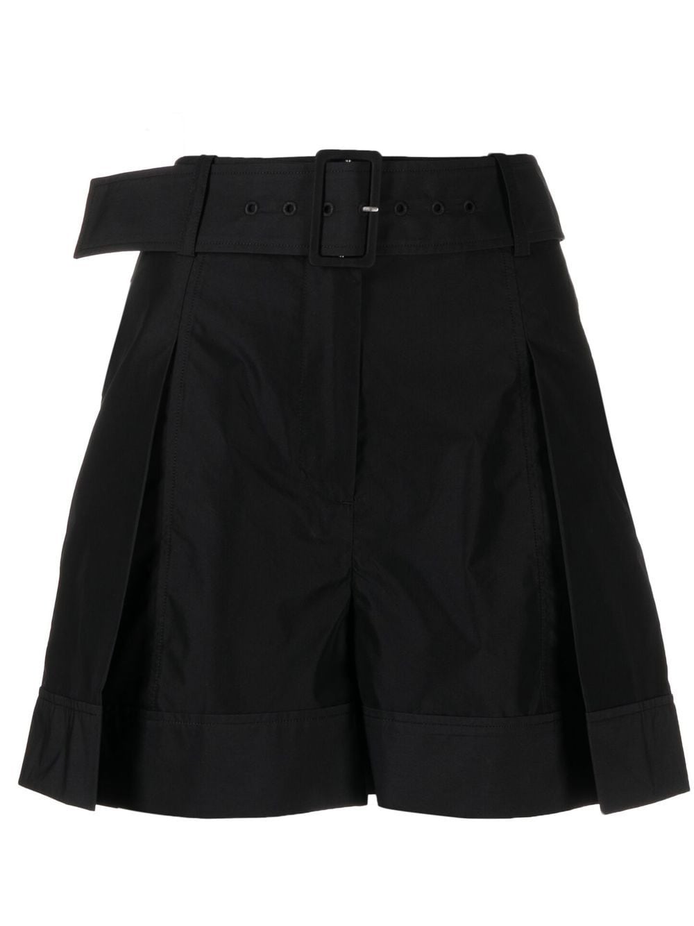 3.1 Phillip Lim pleat-detail belted shorts - Black von 3.1 Phillip Lim