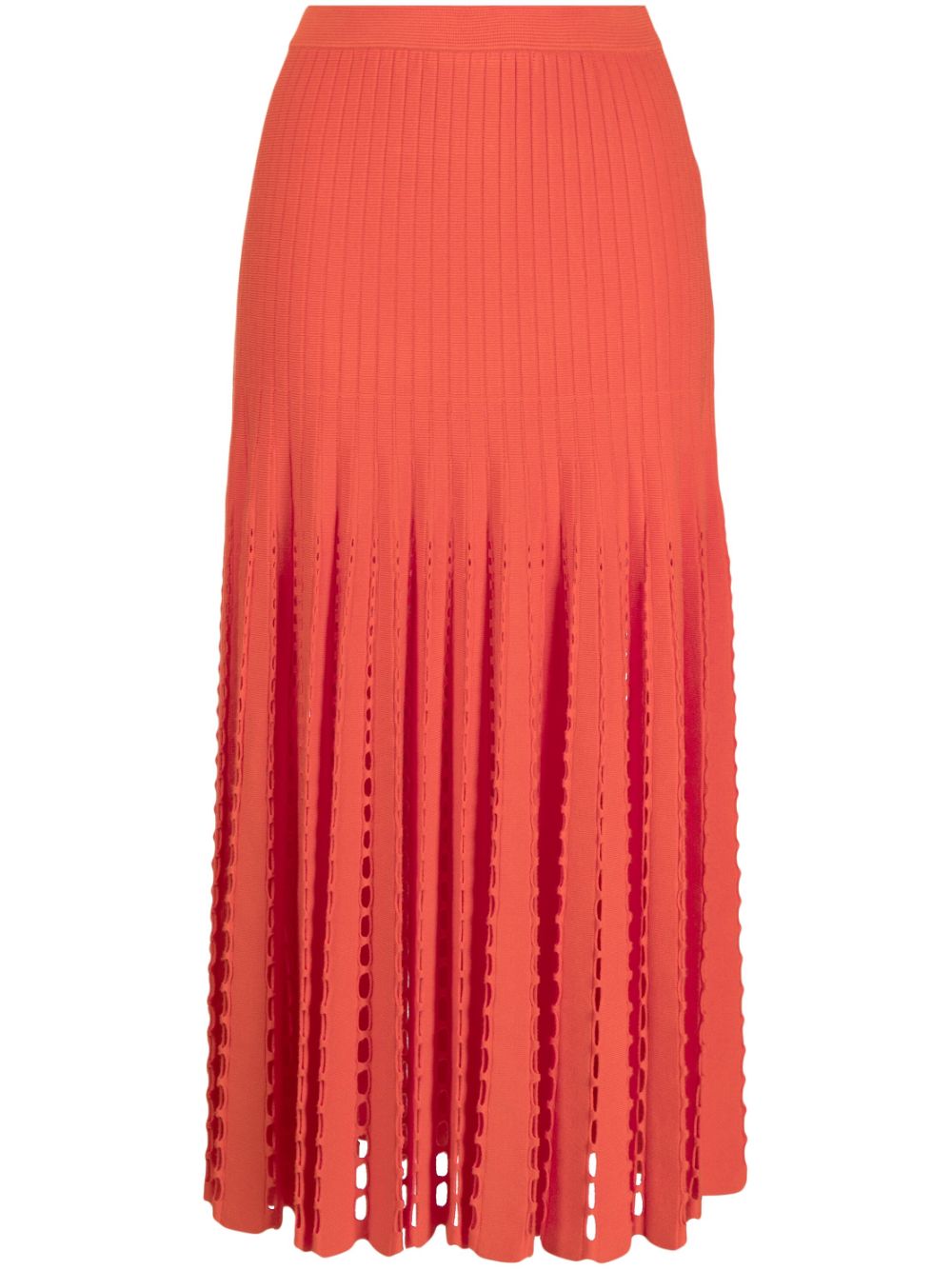 3.1 Phillip Lim pleated midi skirt - Orange von 3.1 Phillip Lim