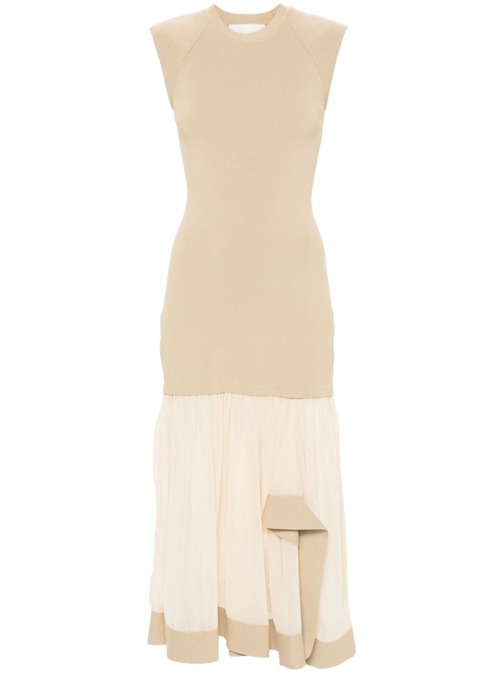 3.1 Phillip Lim ribbed-knit midi dress - Neutrals von 3.1 Phillip Lim