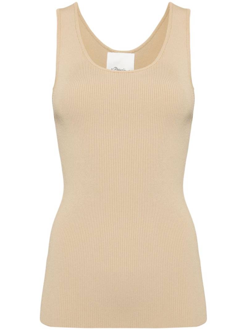 3.1 Phillip Lim ribbed tank top - Neutrals von 3.1 Phillip Lim