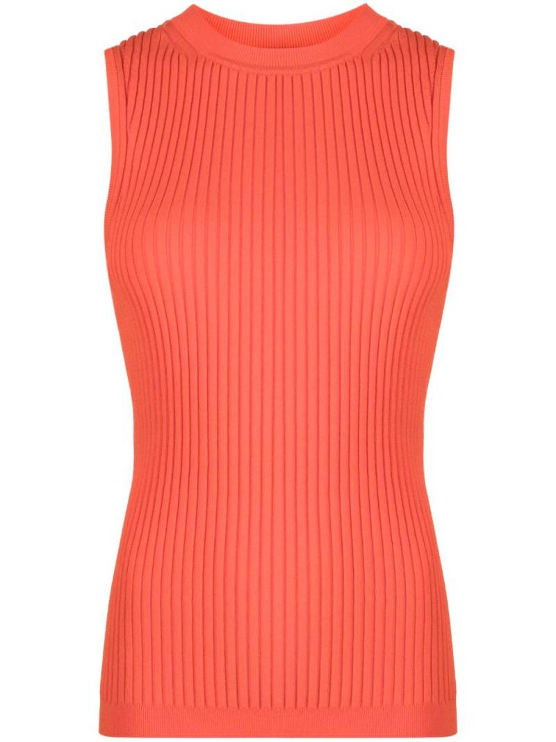 3.1 Phillip Lim sleeveless ribbed-knit top - Red von 3.1 Phillip Lim