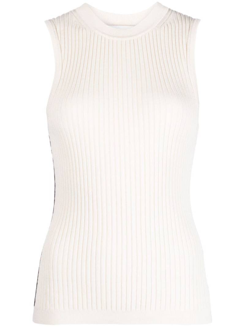 3.1 Phillip Lim sleeveless ribbed-knit top - White von 3.1 Phillip Lim