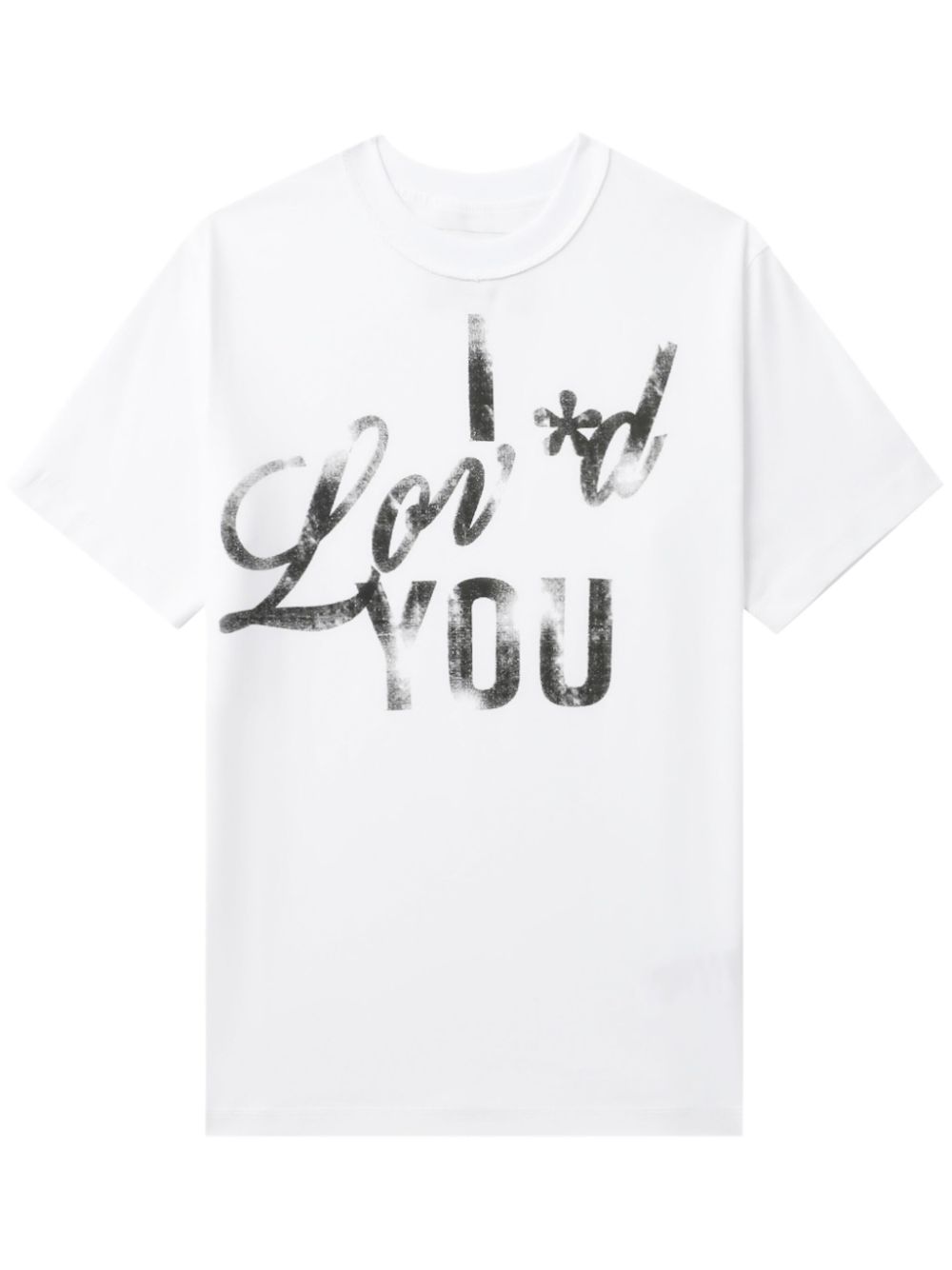 3.1 Phillip Lim slogan-print T-shirt - White von 3.1 Phillip Lim