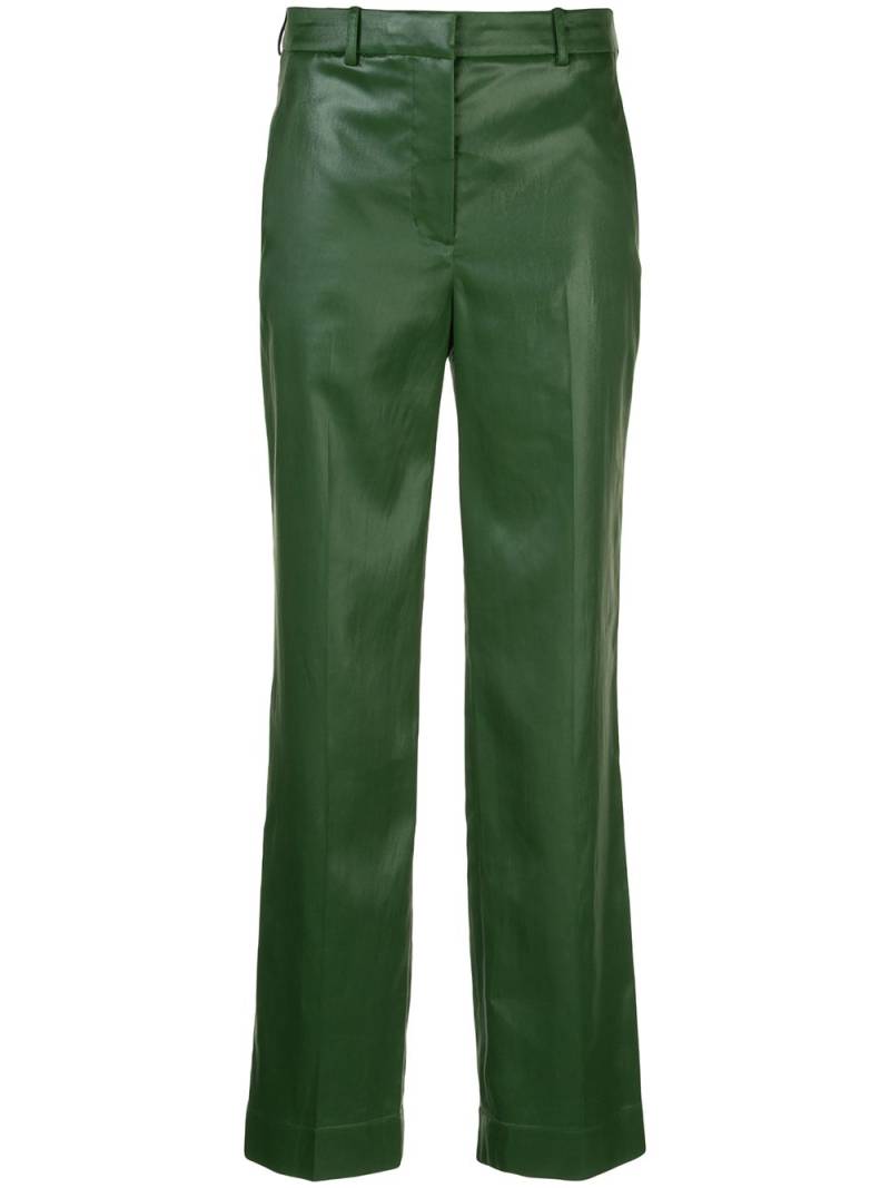 3.1 Phillip Lim straight-leg mid-rise trousers - Green von 3.1 Phillip Lim