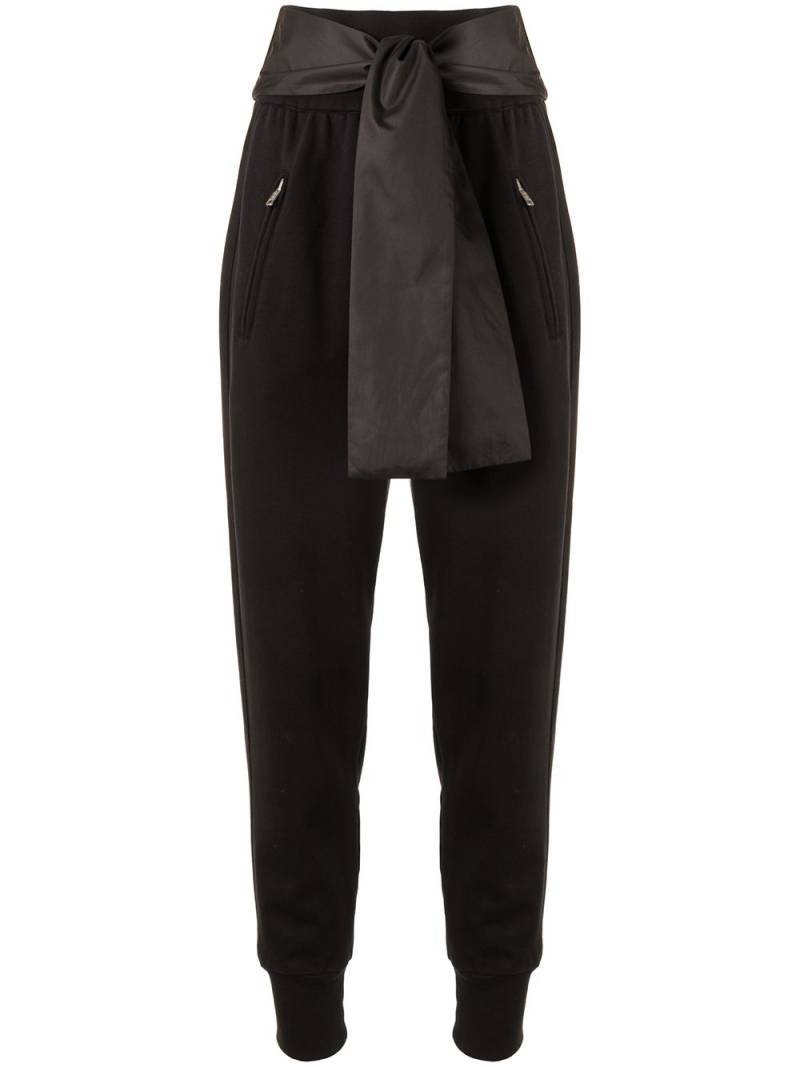 3.1 Phillip Lim tie-waist track pants - Black von 3.1 Phillip Lim