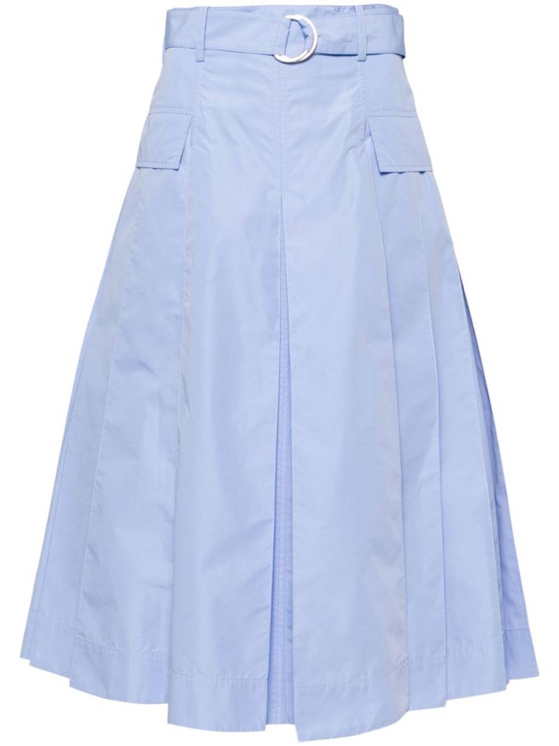 3.1 Phillip Lim D-ring buckle midi skirt - Blue von 3.1 Phillip Lim