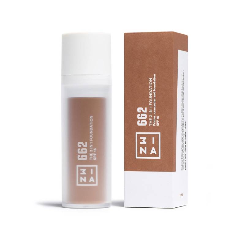 3INA - The 3 in 1 Foundation, 30 ml,  Caramel von 3INA