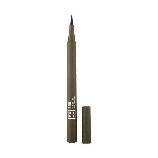 Pen Eyeliner Damen  Olive green 1ml von 3INA