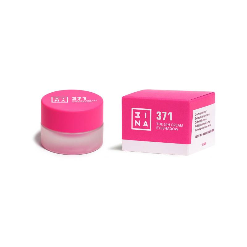 The 24h Cream Eyeshadow Damen  Vivid pink 3ml von 3INA