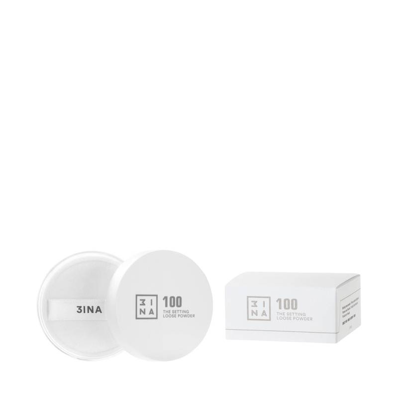 3INA - The Setting Loose Powder, Custom Drops, 25 g,  White von 3INA