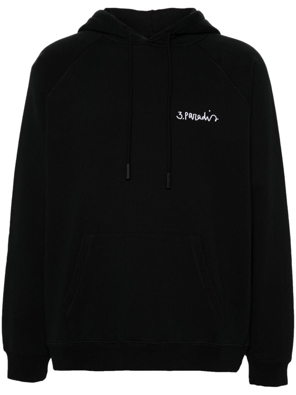 3PARADIS x Edgar Plans Chalkboard hoodie - Black von 3PARADIS