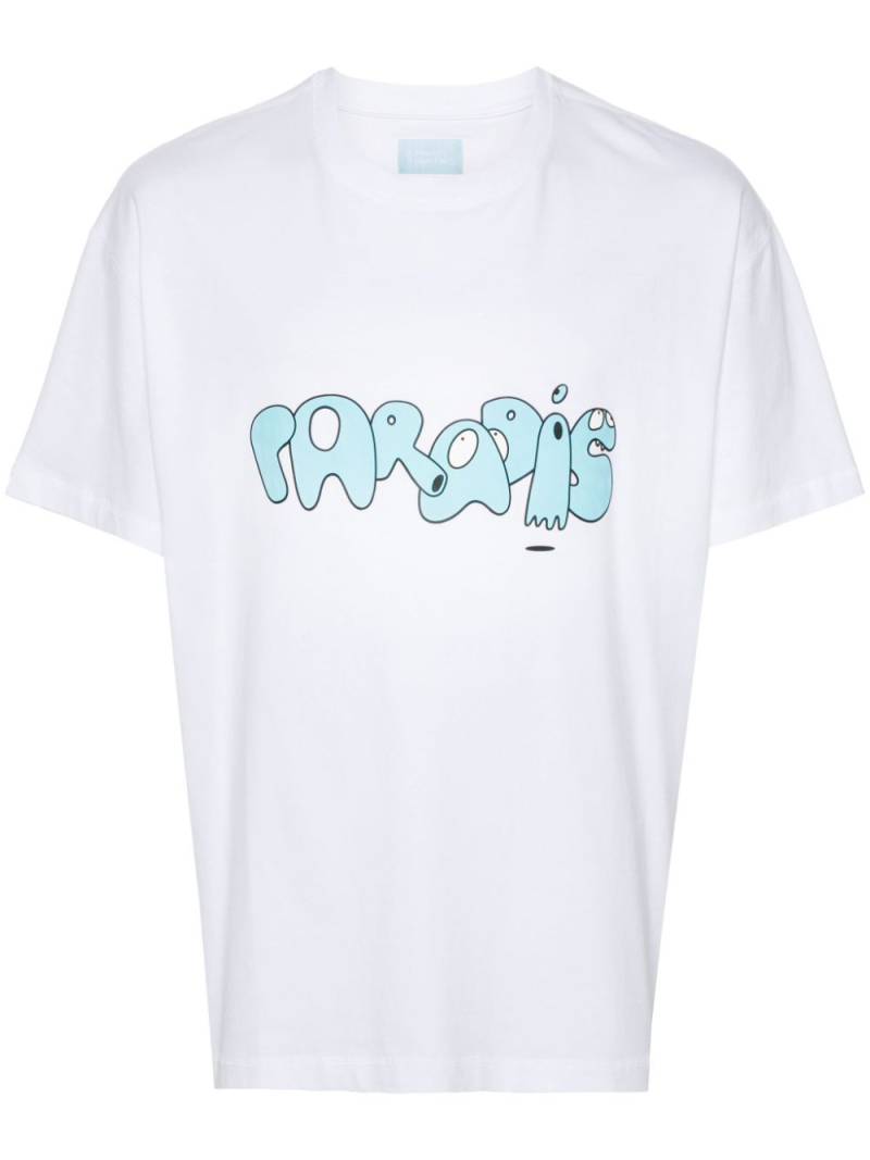 3PARADIS x Edgar Plans Paradis T-shirt - White von 3PARADIS