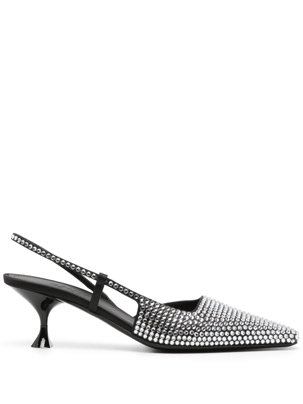 3juin 65mm crystal-embellished pumps - Black von 3juin