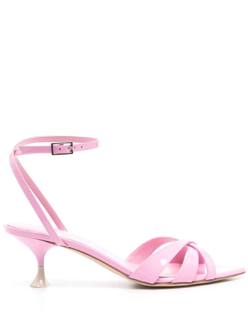 3juin Kiara 55mm leather sandals - Pink von 3juin