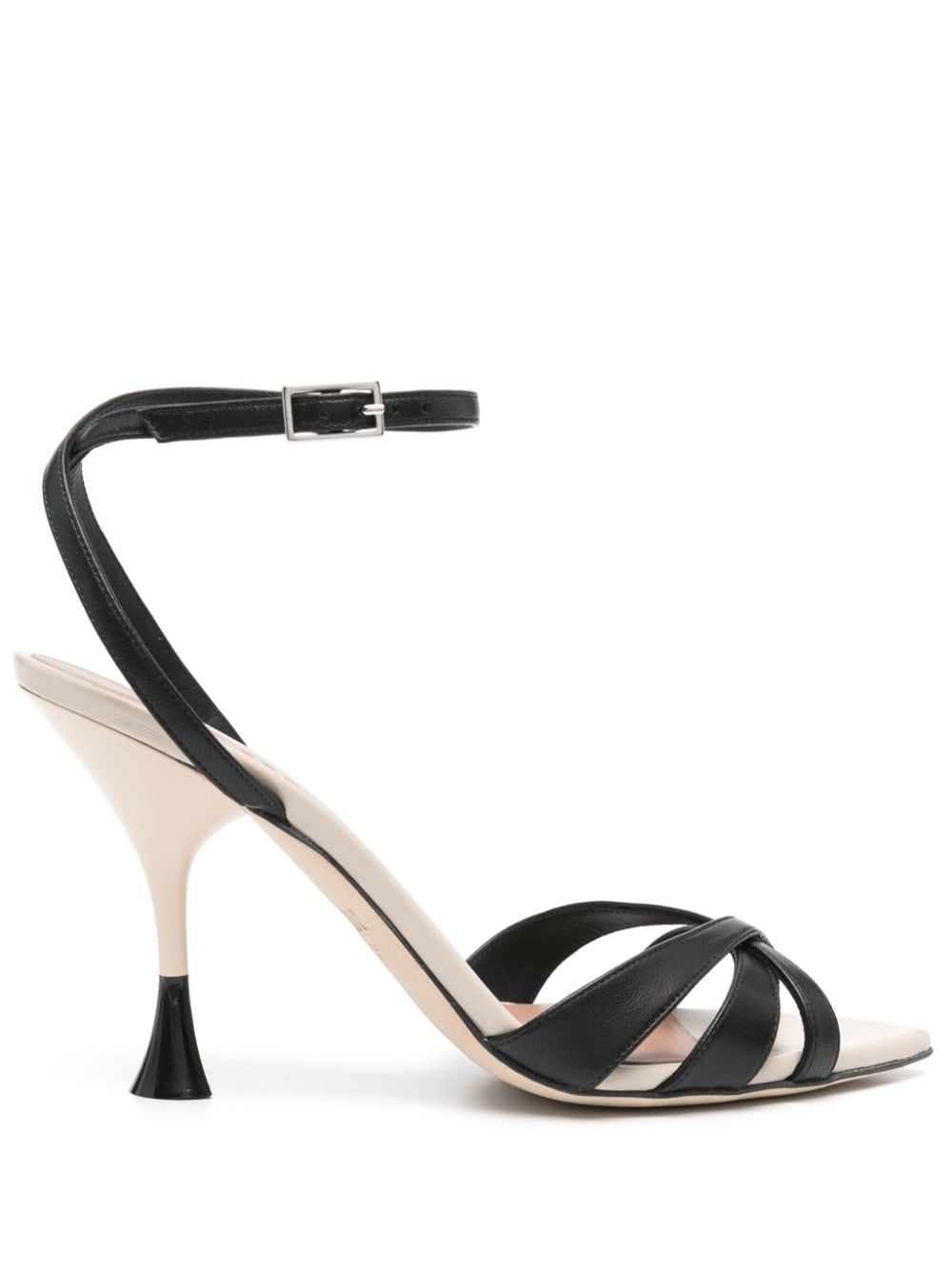 3juin Noeli Sierra 95mm sandals - Black von 3juin