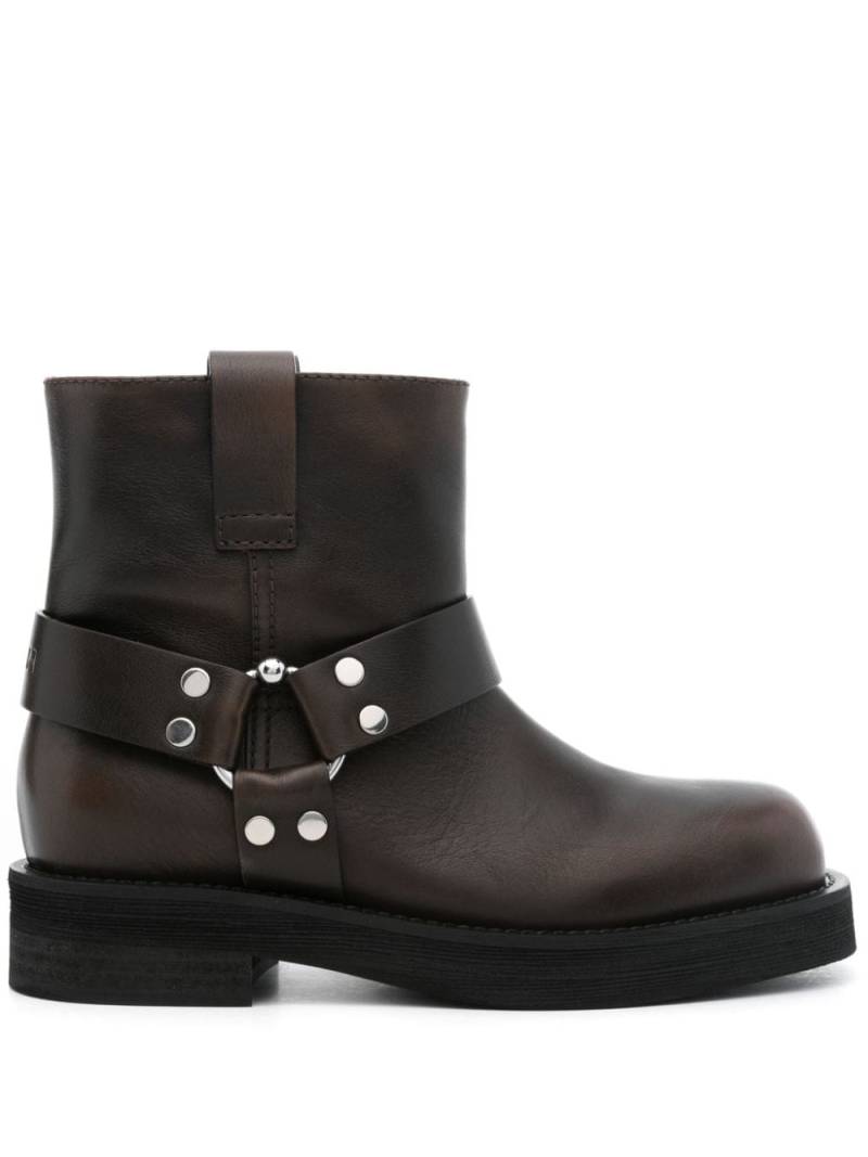 3juin Steve Oil ankle boots - Brown von 3juin