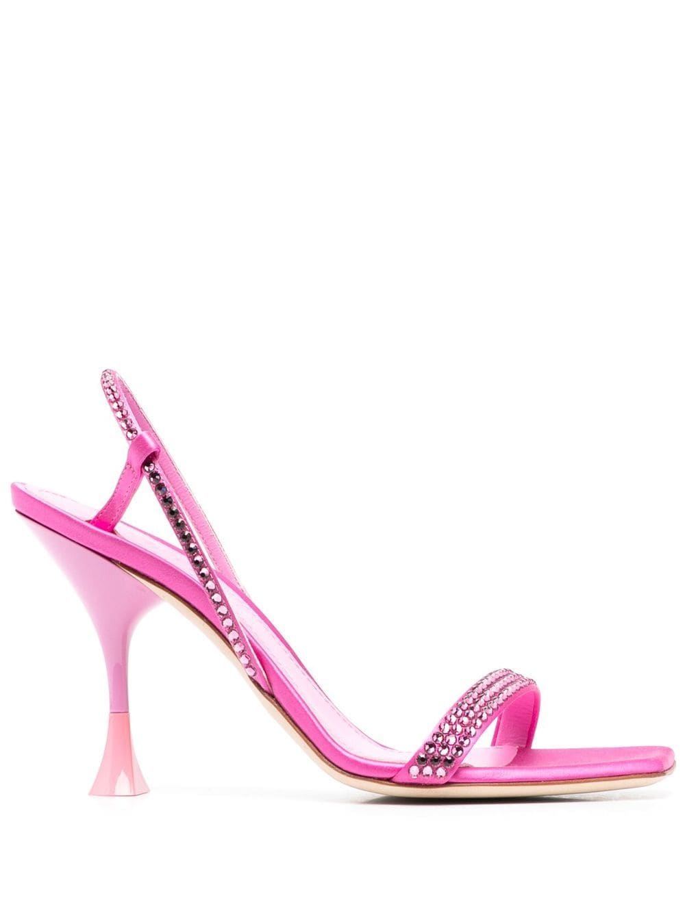 3juin crystal 100mm sandals - Pink von 3juin