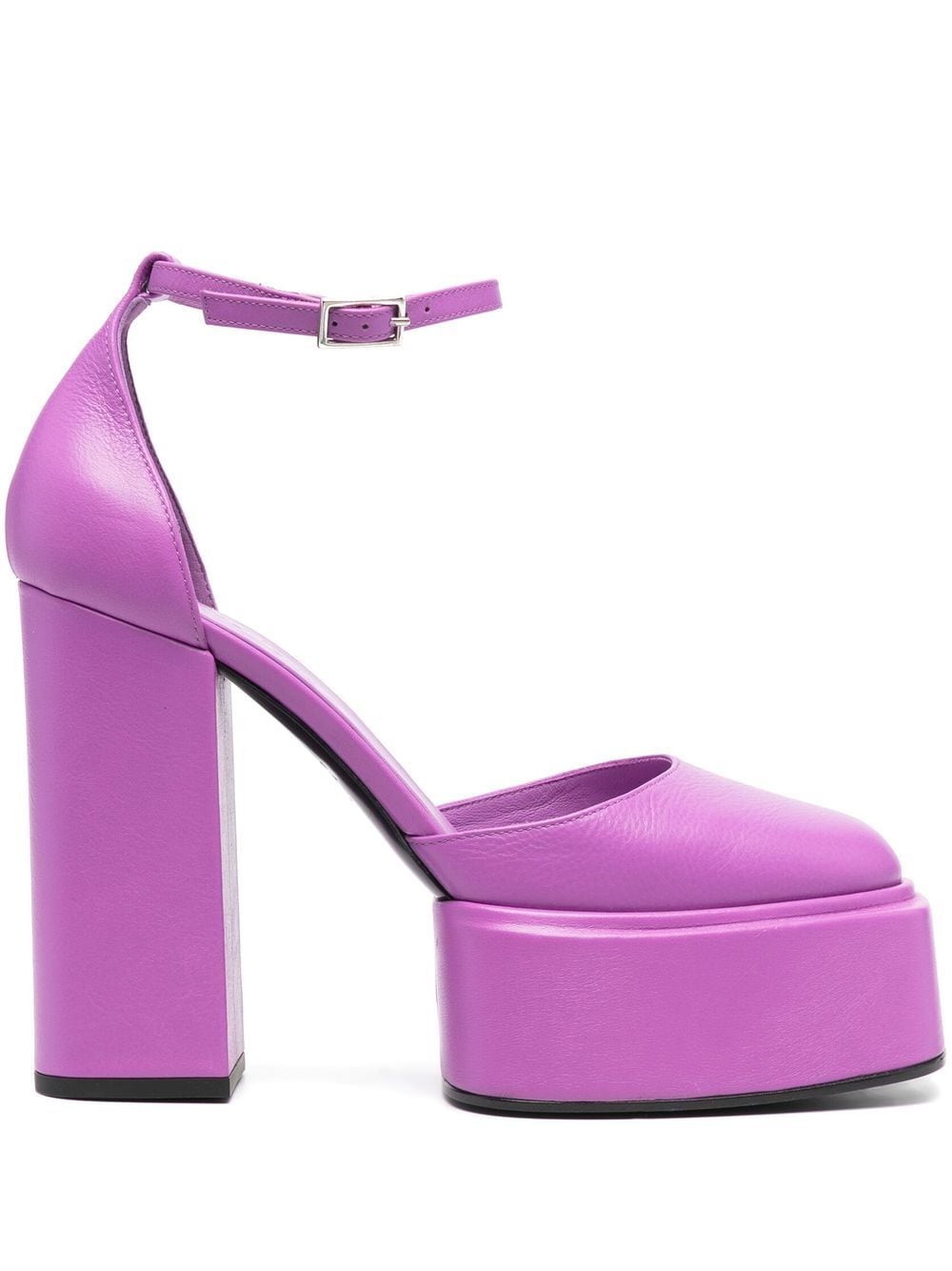 3juin platform-sole 80mm pumps - Purple von 3juin