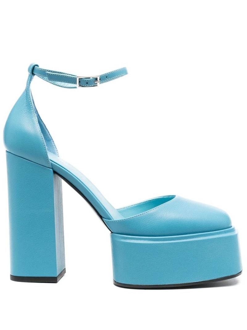 3juin platform-sole 90mm pumps - Blue von 3juin