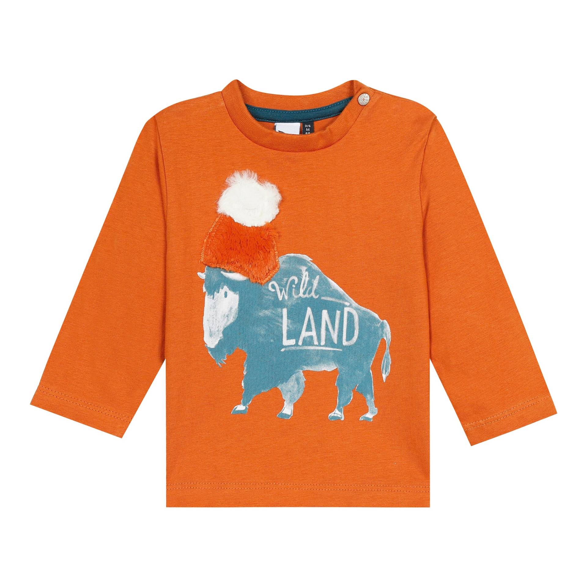 Shirt langarm Bison von 3pommes