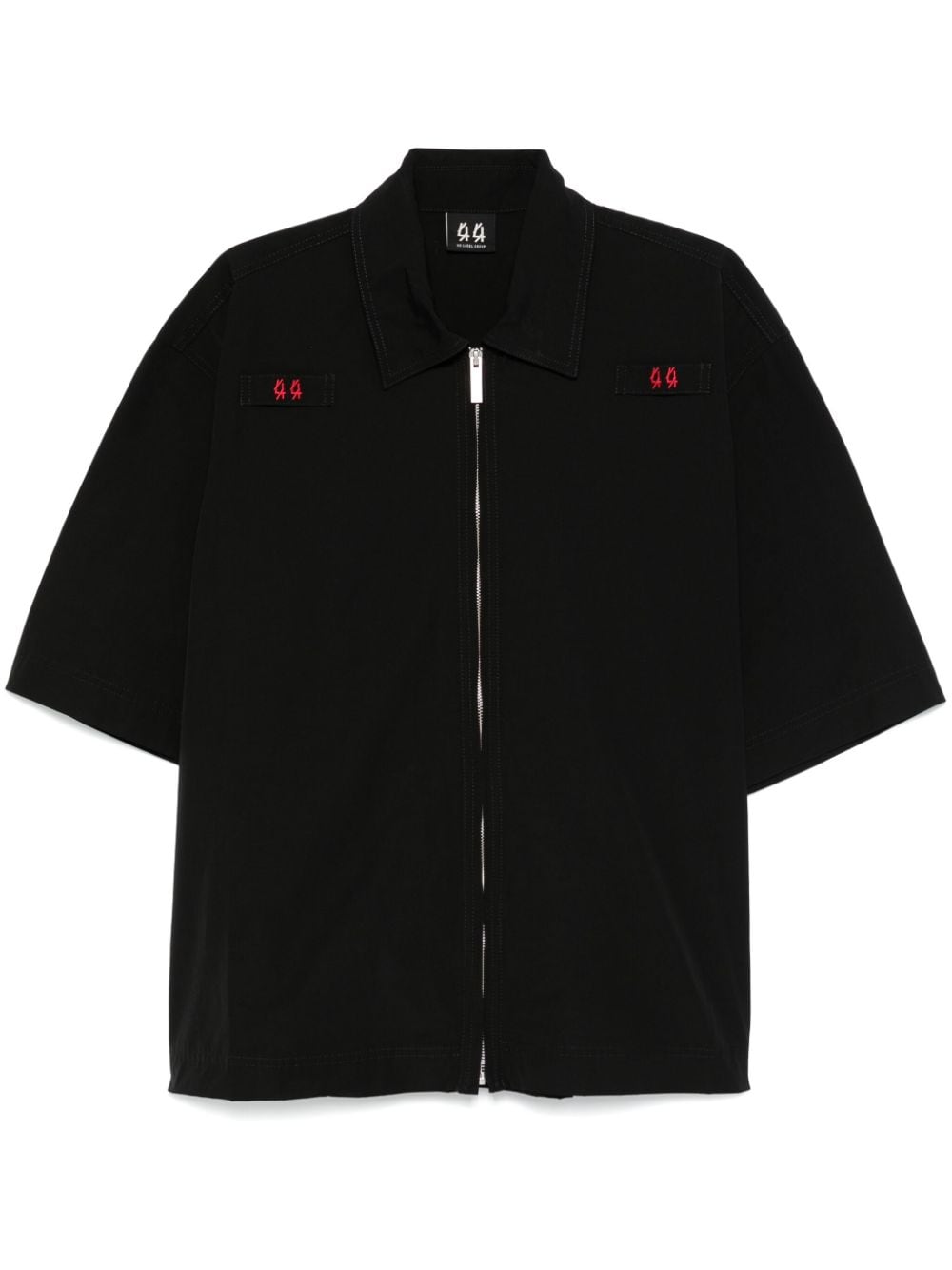 44 LABEL GROUP Clerc shirt - Black von 44 LABEL GROUP