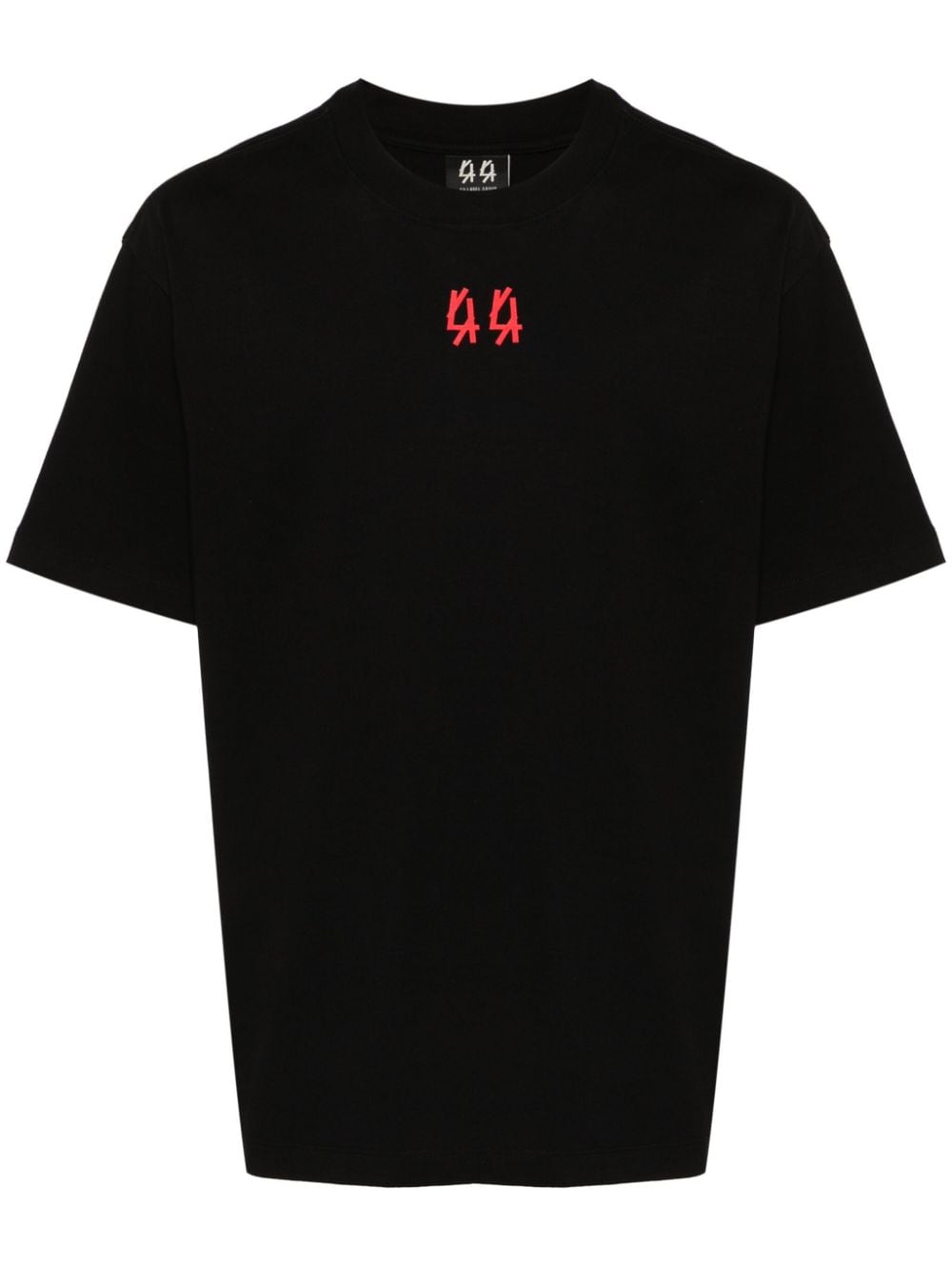 44 LABEL GROUP Doping cotton T-shirt - Black von 44 LABEL GROUP