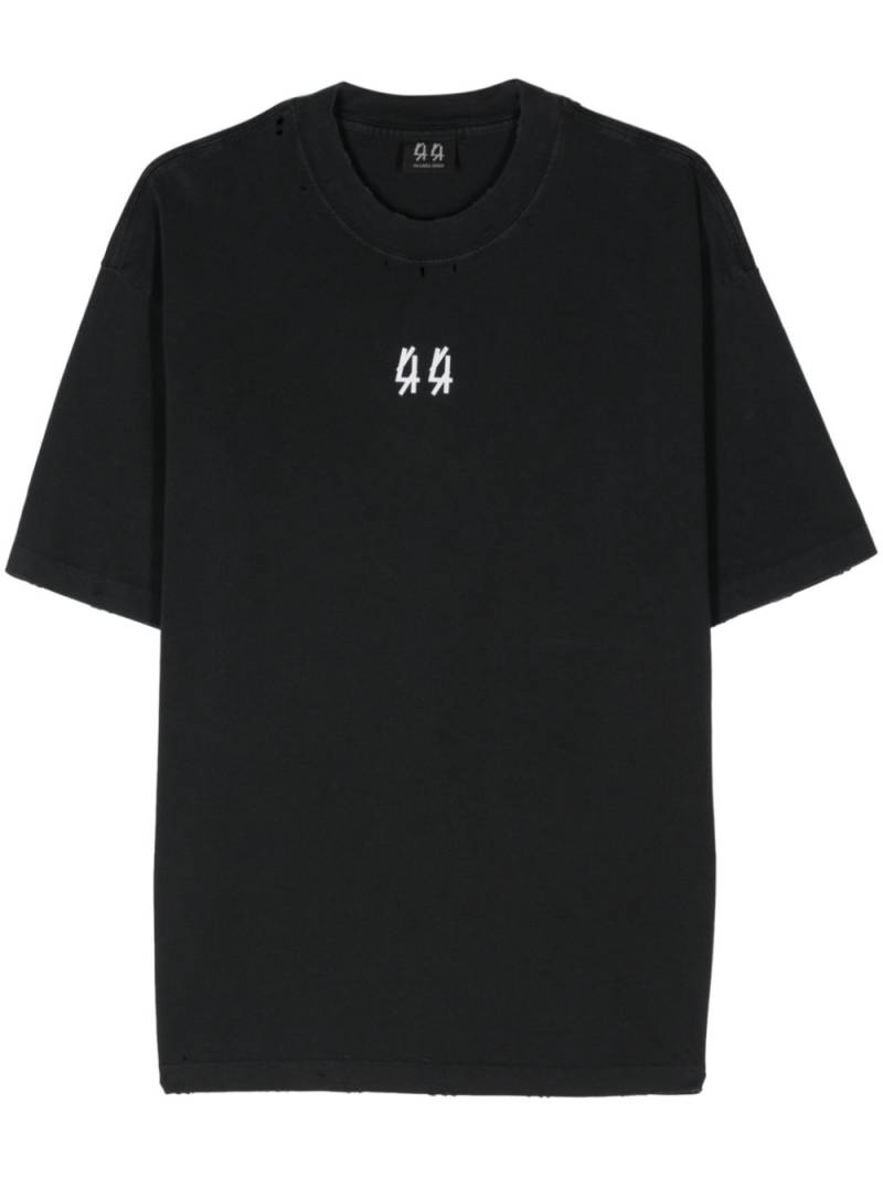 44 LABEL GROUP Karanlink T-shirt - Black von 44 LABEL GROUP