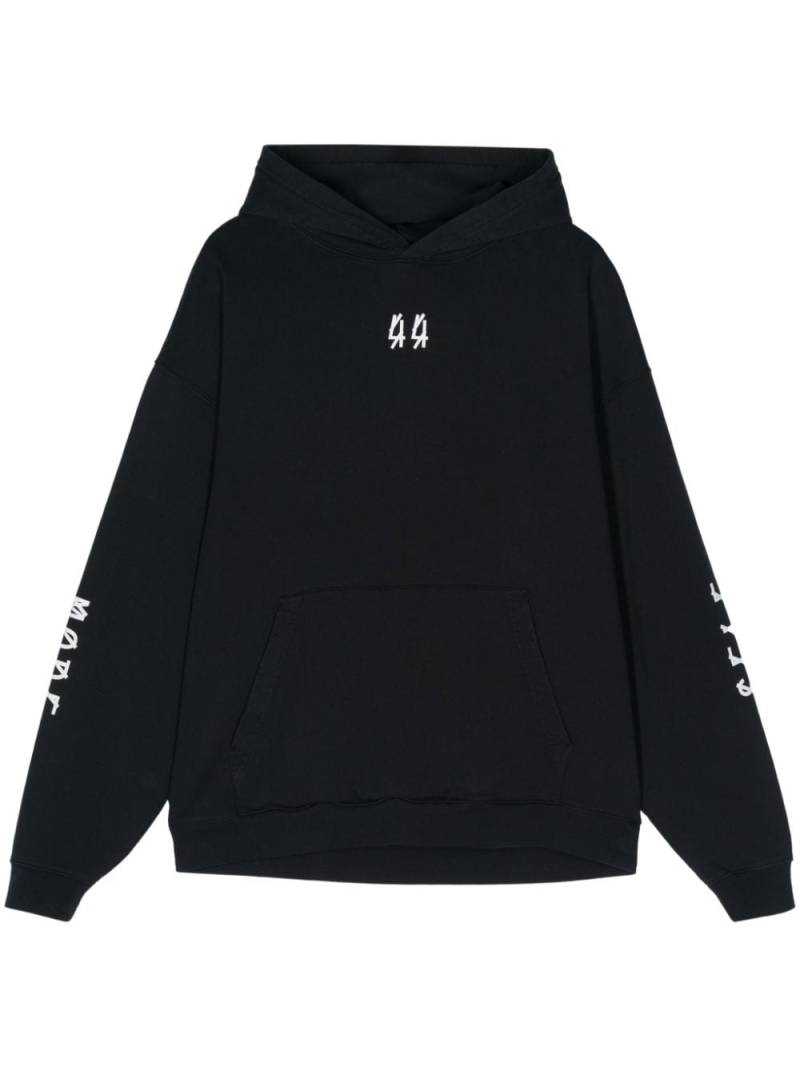 44 LABEL GROUP No Cculissee hoddie - Black von 44 LABEL GROUP