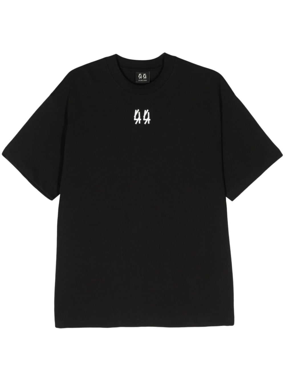 44 LABEL GROUP T-On cotton T-shirt - Black von 44 LABEL GROUP