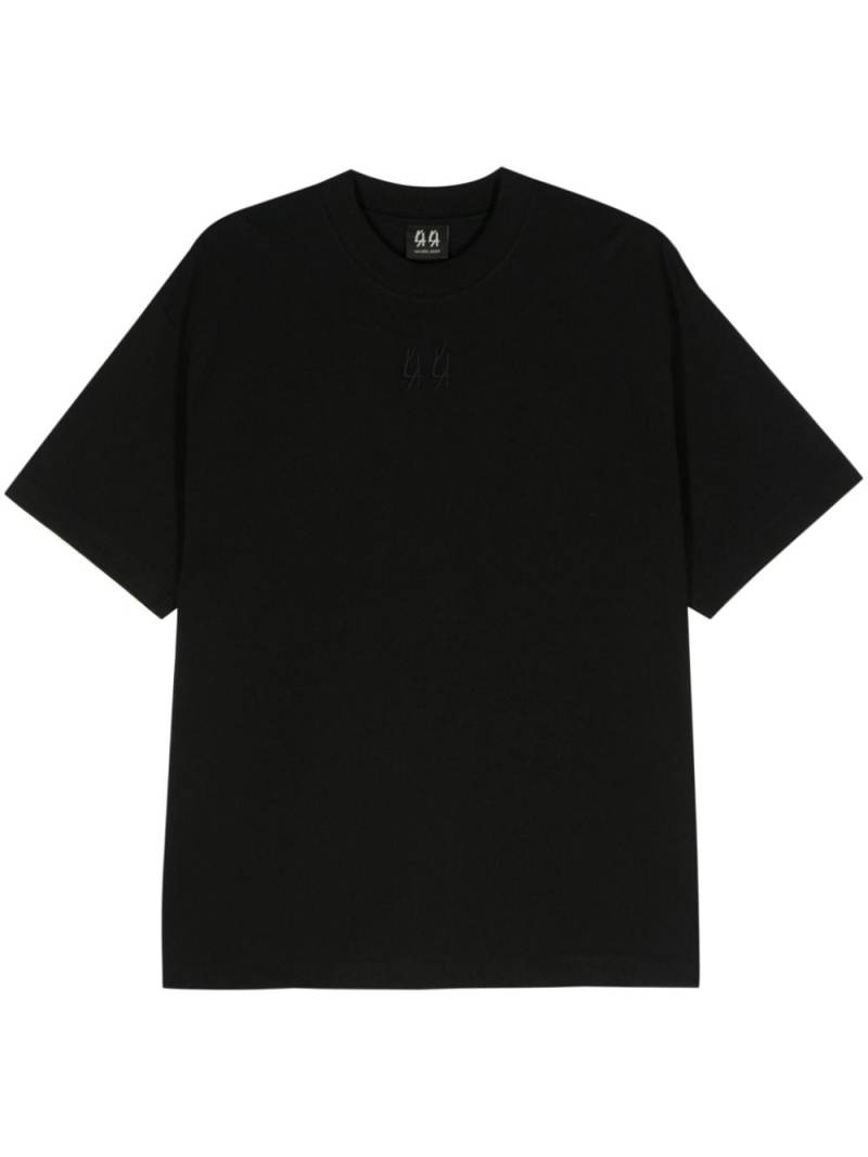 44 LABEL GROUP logo-print cotton T-shirt - Black von 44 LABEL GROUP