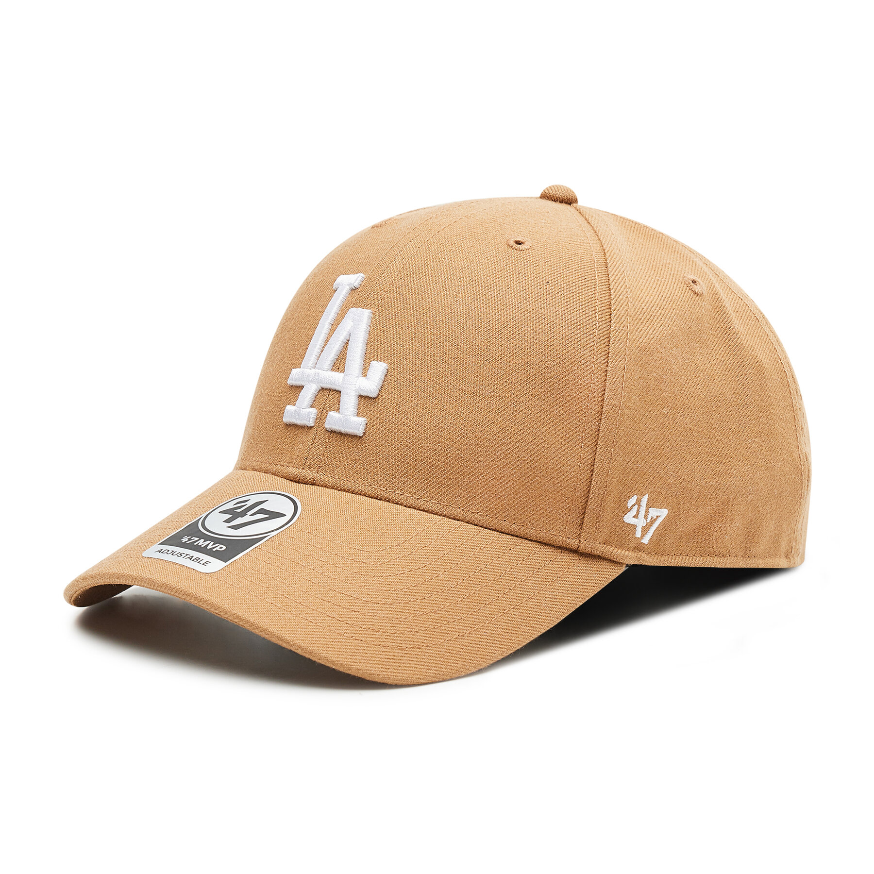 Cap 47 Brand Los Angeles Dodgers B-MVPSP12WBP-QL Braun von 47 Brand