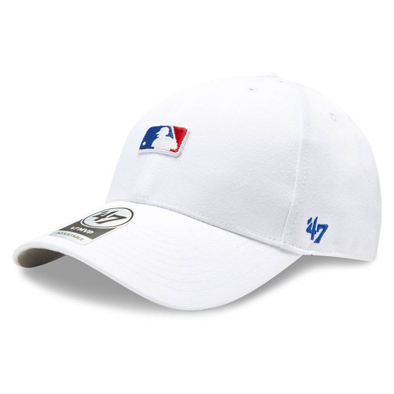 Cap 47 Brand MLB Batter Man Logo Base Runner Snap '47 MVP MLB-BRMPS01WBP-WH Weiß von 47 Brand