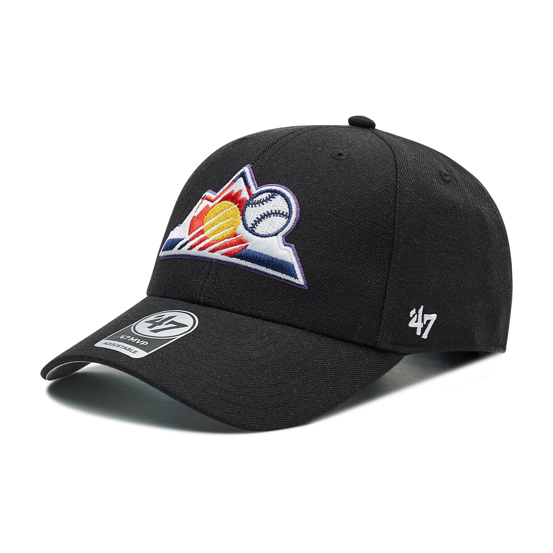 Cap 47 Brand MLB Colorado Rockies B-MVP27WBV-BKI Schwarz Cap 47 Brand MLB Colorado Rockies B-MVP27WBV-BKI Schwarz von 47 Brand