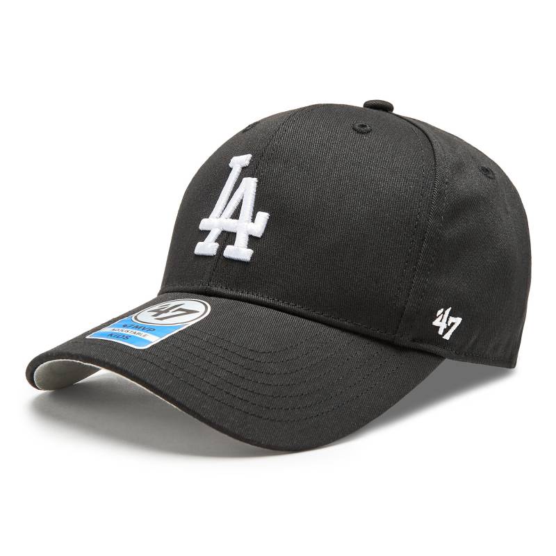 Cap 47 Brand MLB Los Angeles Dodgers Raised Basic '47 MVP B-RAC12CTP-BKA Schwarz von 47 Brand