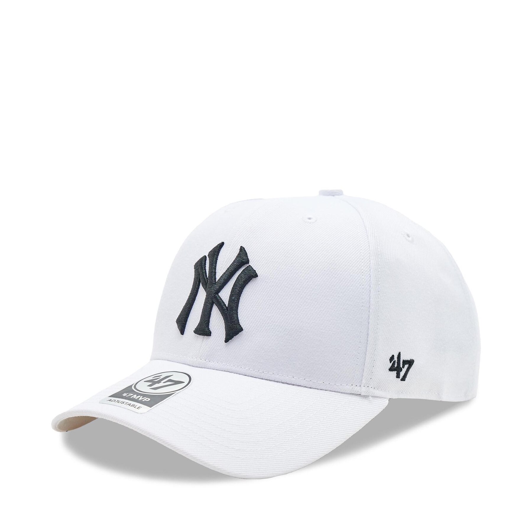 Cap 47 Brand MLB New York Yankees '47 MVP SNAPBACK B-MVPSP17WBP-WHM Weiß von 47 Brand